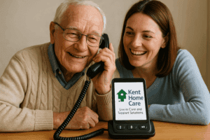 Contact Kent Home Care on 01227 788 700 for Free advice on Live in Care. 